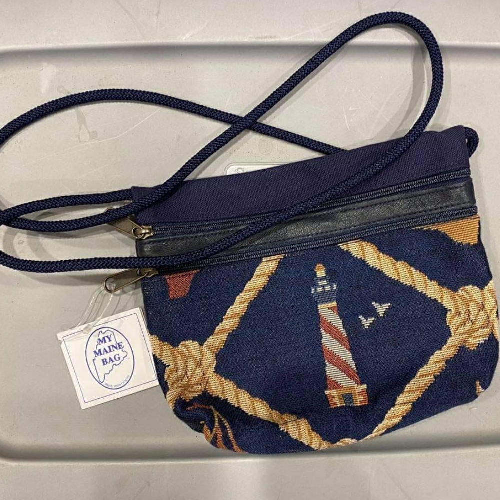 My Maine Bag over the shoulder bag